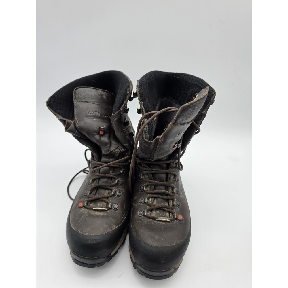Crispi Wild Rock GTX Hunting Boots Mens 12.5 Brown Good Vibram Made in Italy